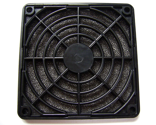 Back side of Akasa Fan Filter