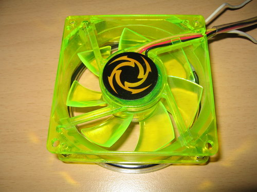Вентилятр Revoltec Cold Cathode Fan, вид сзади