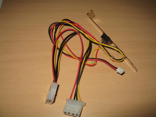 Заглушка PCI порта с переключателем подсветки