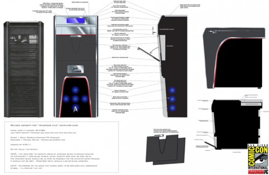 Задумки Майка Окуды по моддинг проекту TRICORDER CHIC