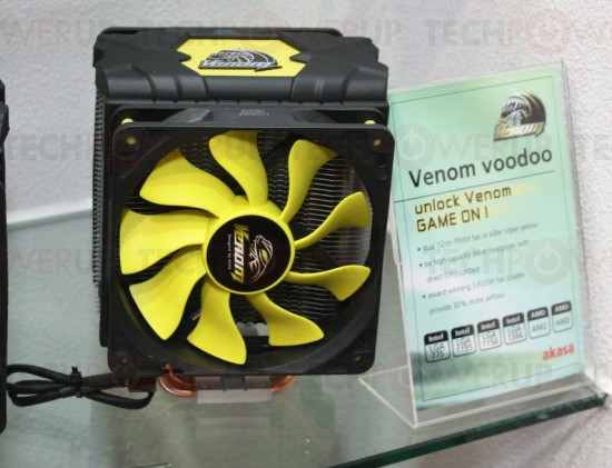 Новый Akasa Venom Voodoo крупным планом