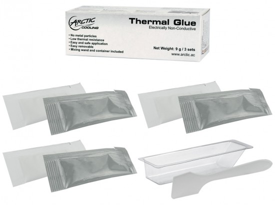 Содержимое упаковки G-1 Thermal Glue