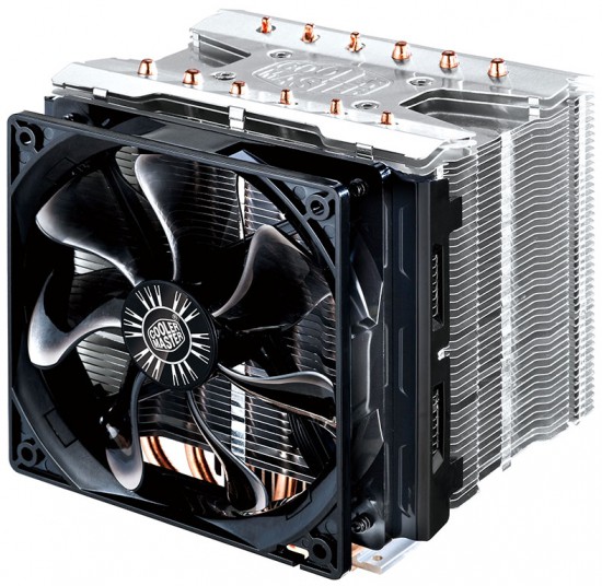 Общий вид кулера Cooler Master Hyper 612S в три четверти