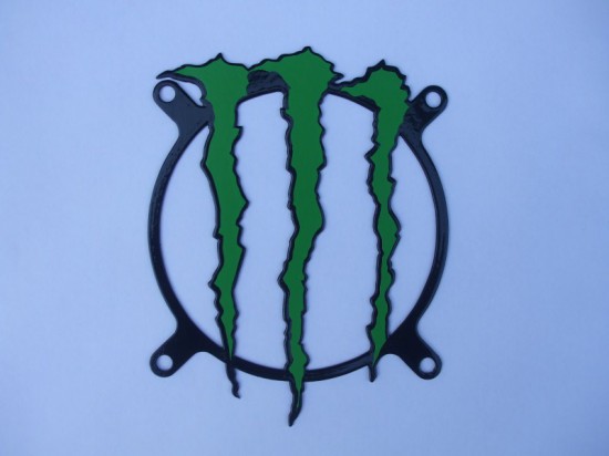 Кастомный гриль в стиле Monster Energy