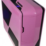 Вид на розовый NZXT Phantom в три четверти