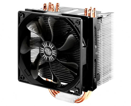 Общий вид процессорного кулера Hyper 412 PWM от Cooler Master