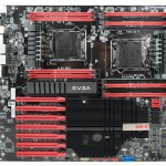 Вид сверху на EVGA Classified SR-X