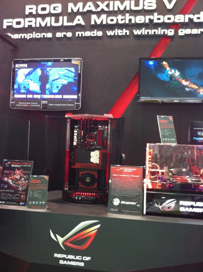 Проект ROG Max V на стенде компании Asus на выставке Computex