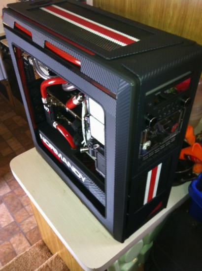 Моддинг проект Mass Effect 3 - NZXT Switch 810 Build от моддера mybadomen