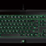 Вид сверху на Razer BlackWidow Ultimate 2013