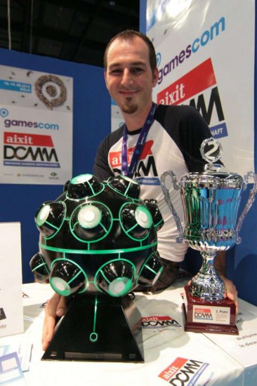 Bertram Brugner with his Black Sphere V2 modding project