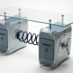 A variant of the table that was made using older Power Mac G4 models