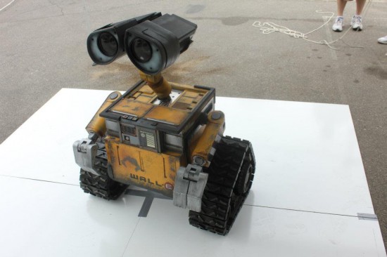 Общий вид готового радиоуправляемого робота WALL-E