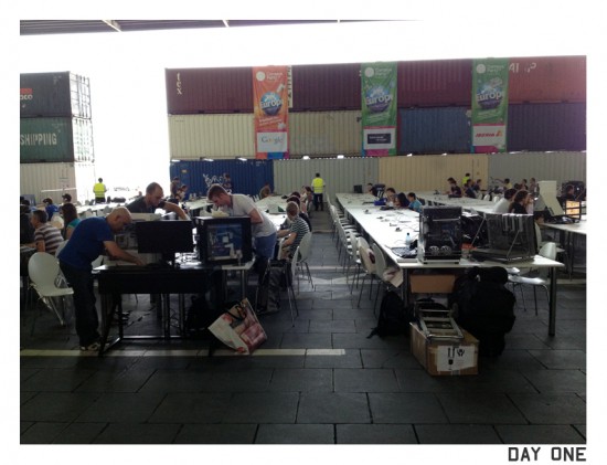 The venue of Campus Party Berlin 2012