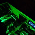 Зеленая подсветка