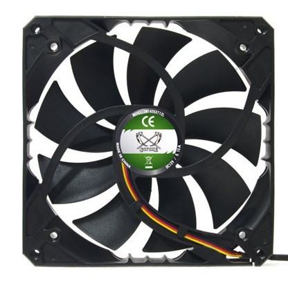 A basic view of Scythe SlipStream 140XT series fan