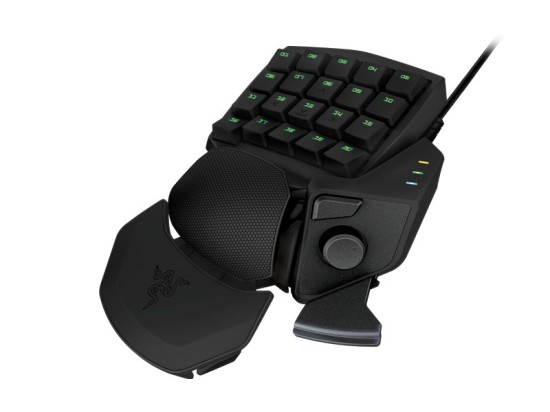 Общий вид игровой клавиатуры Razer Orbweaver Stealth Edition