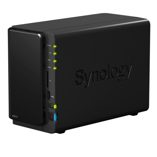 NAS сервер Synology DS213, который будет модифицирован