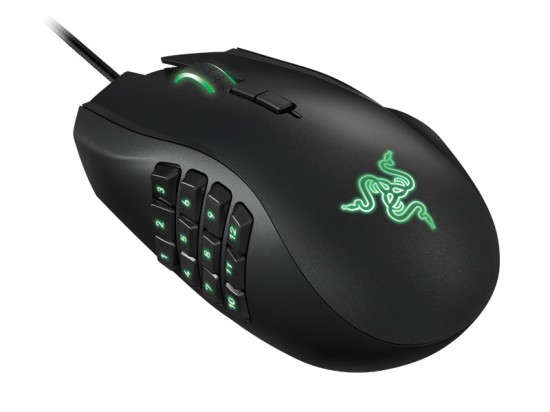 Общий вид обновленного варианта мыши Razer Naga в три четверти