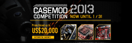 The banner for Cooler Master Case Mod Competition of 2013