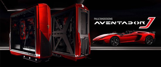 Завершенный моддинг проект Lamborghini Aventador J PC