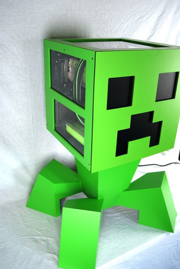 Моддинг проект Minecraft Creeper MbK от моддера kier в завершенном состоянии